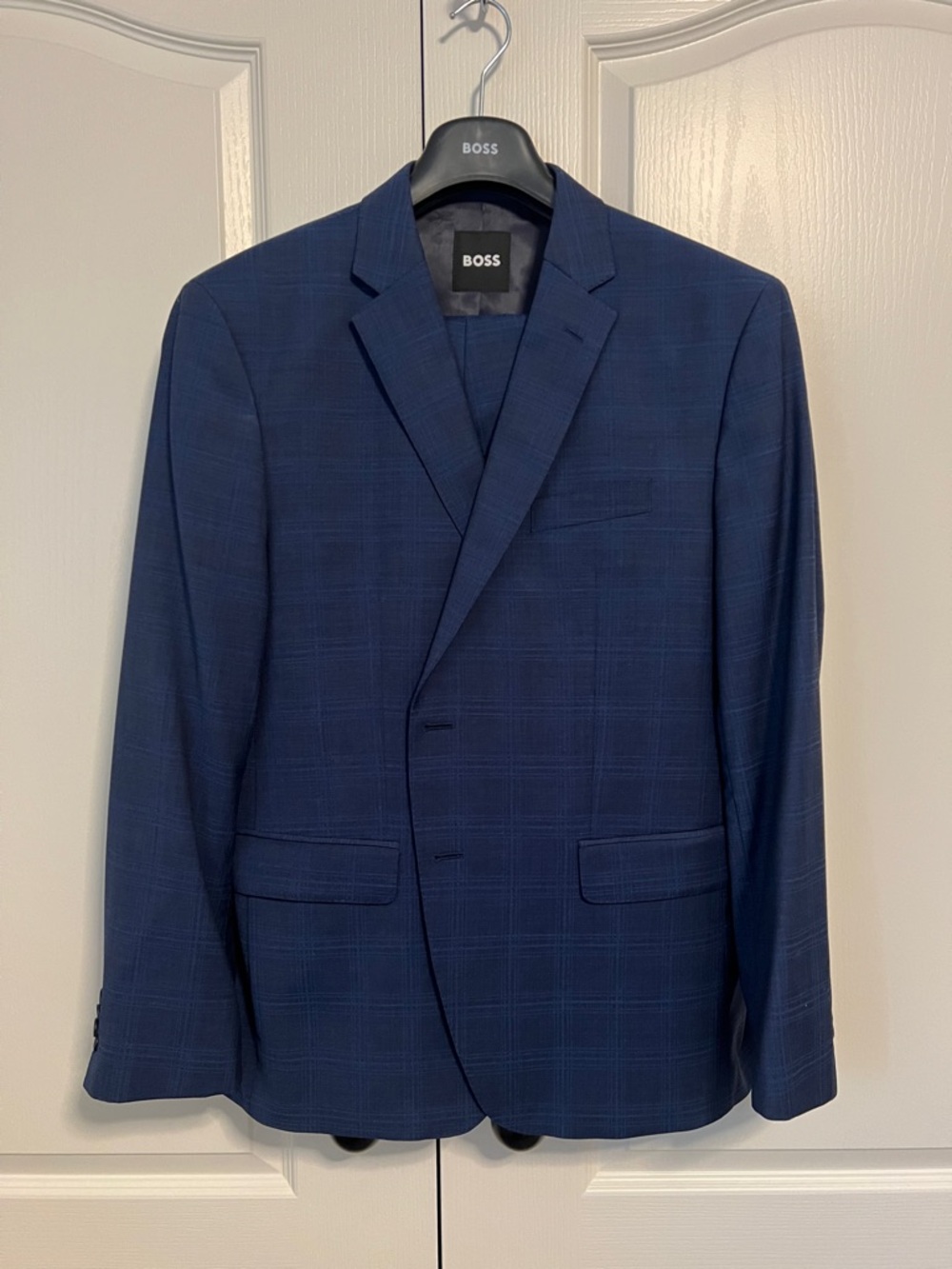 BOSS Men’s Navy  2-piece Suit